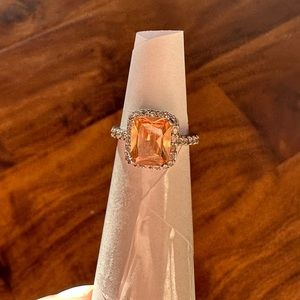 Sterling Silver Topaz Ring